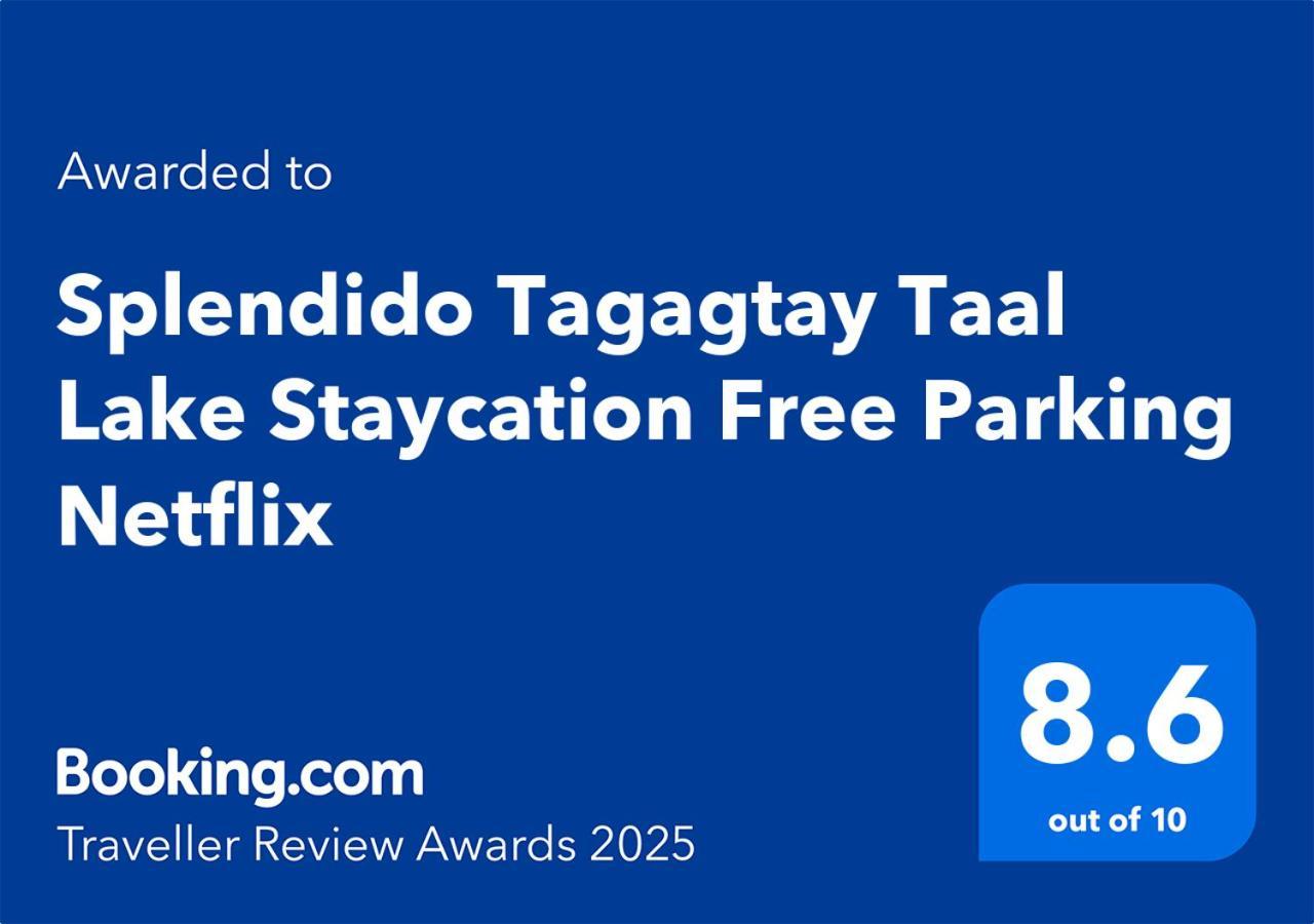 Splendido Tagagtay Taal Lake Staycation Free Parking Netflix No Free Pool Tagaytay City Eksteriør bilde